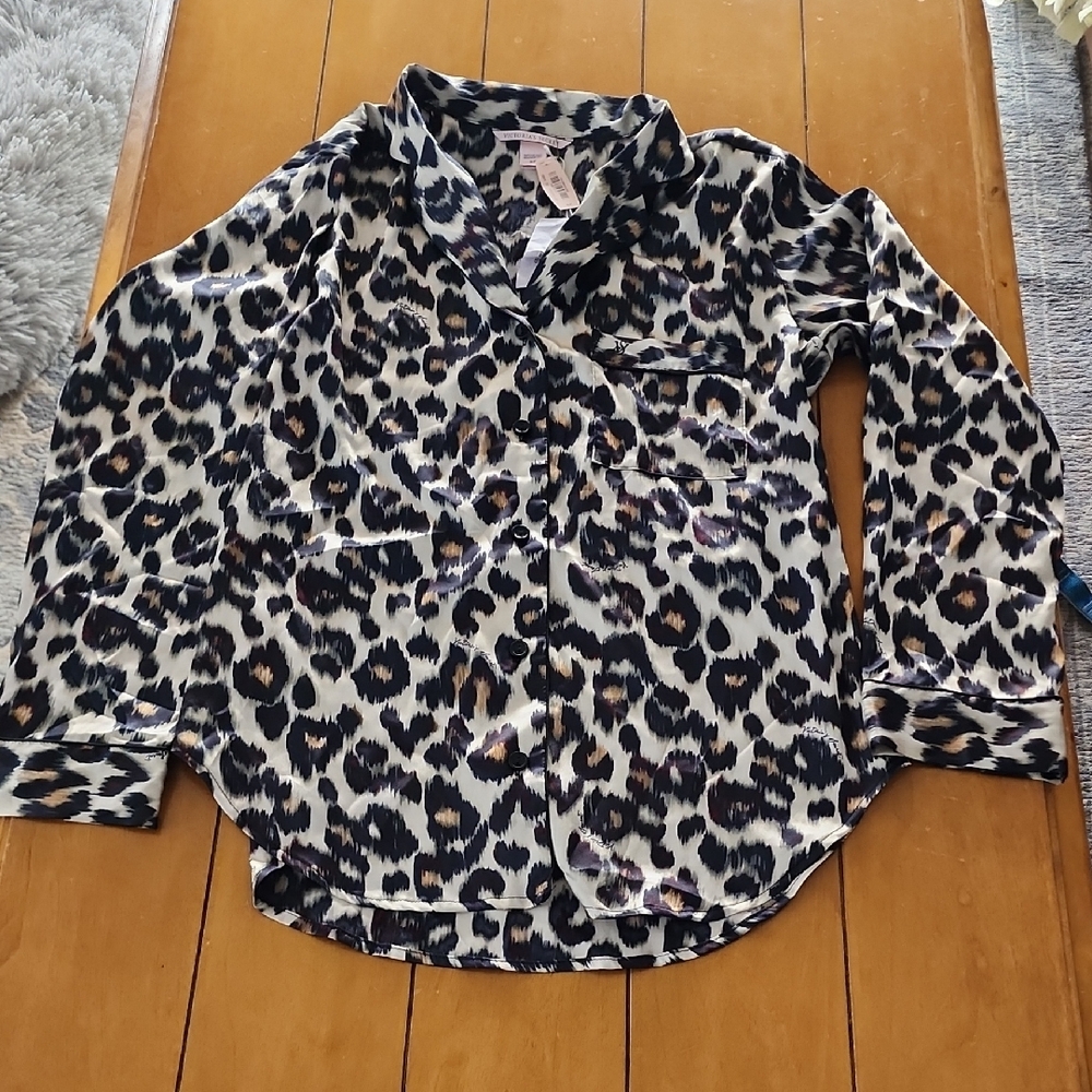 Victoria's Secret Animal Print Pajama Top